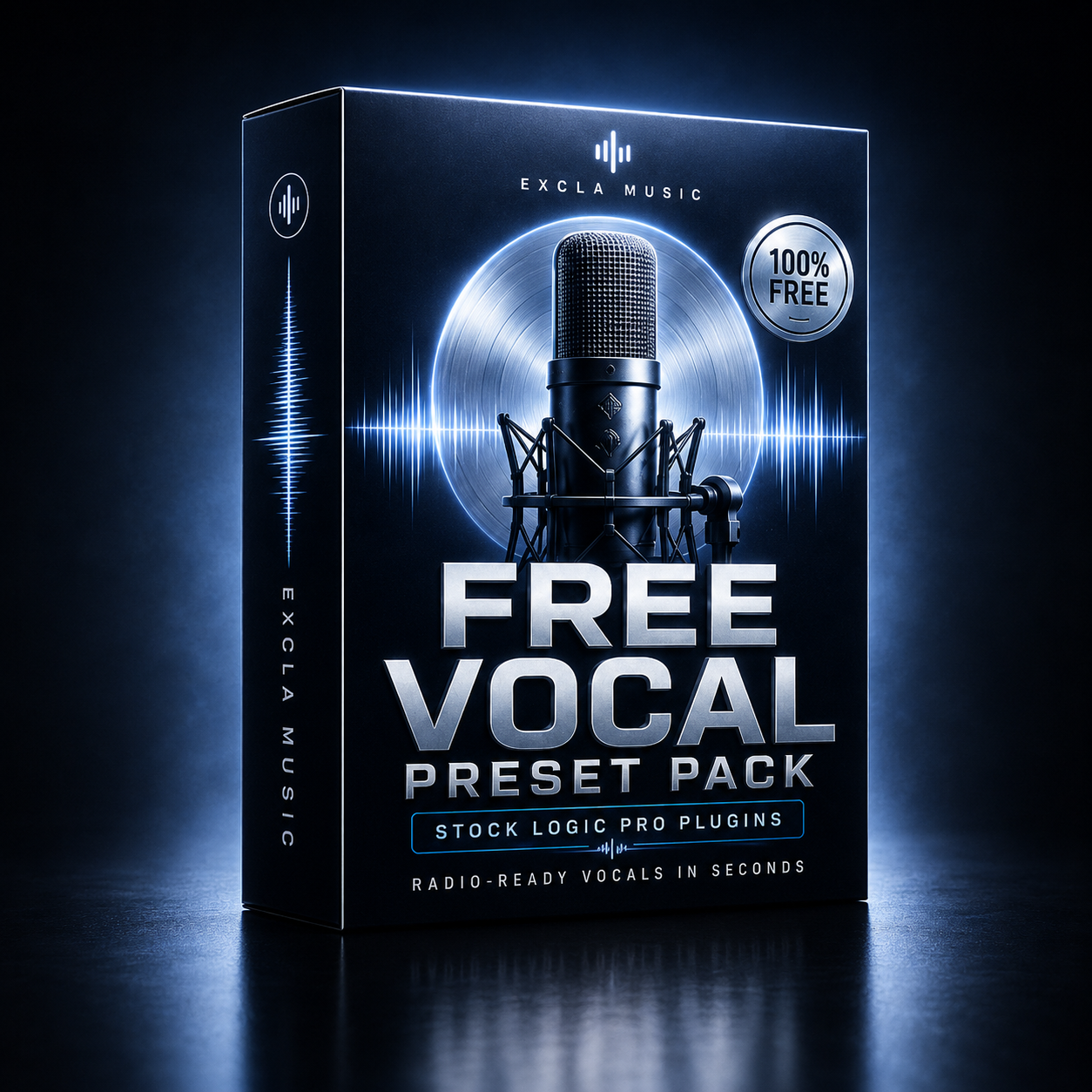 EXCLA MUSIC Free Preset Pack (5 Vocal Presets - Stock Logic Pro Plugins)