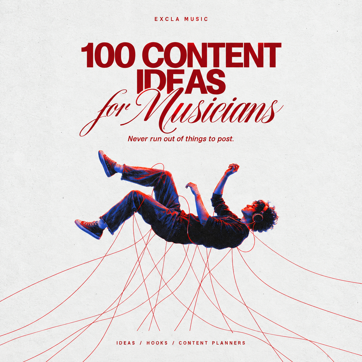 100 Content Ideas for Musicians (E-Book)