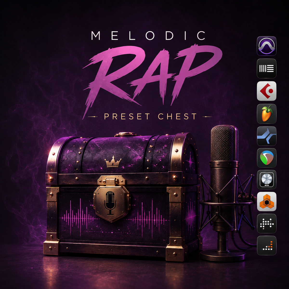 Melodic Rap Preset Chest (100 Presets)
