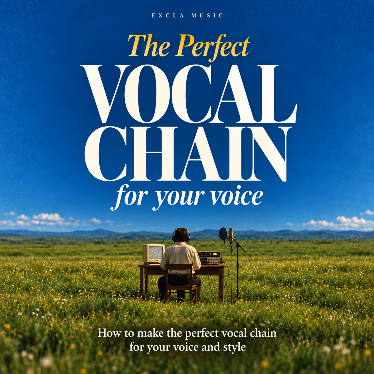 The Perfect Vocal Chain for Your Voice (E-Book)