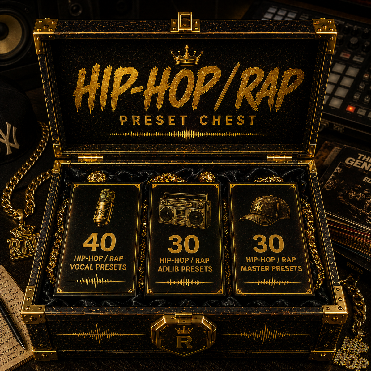 Hip-Hop/Rap Preset Chest (100 Presets)